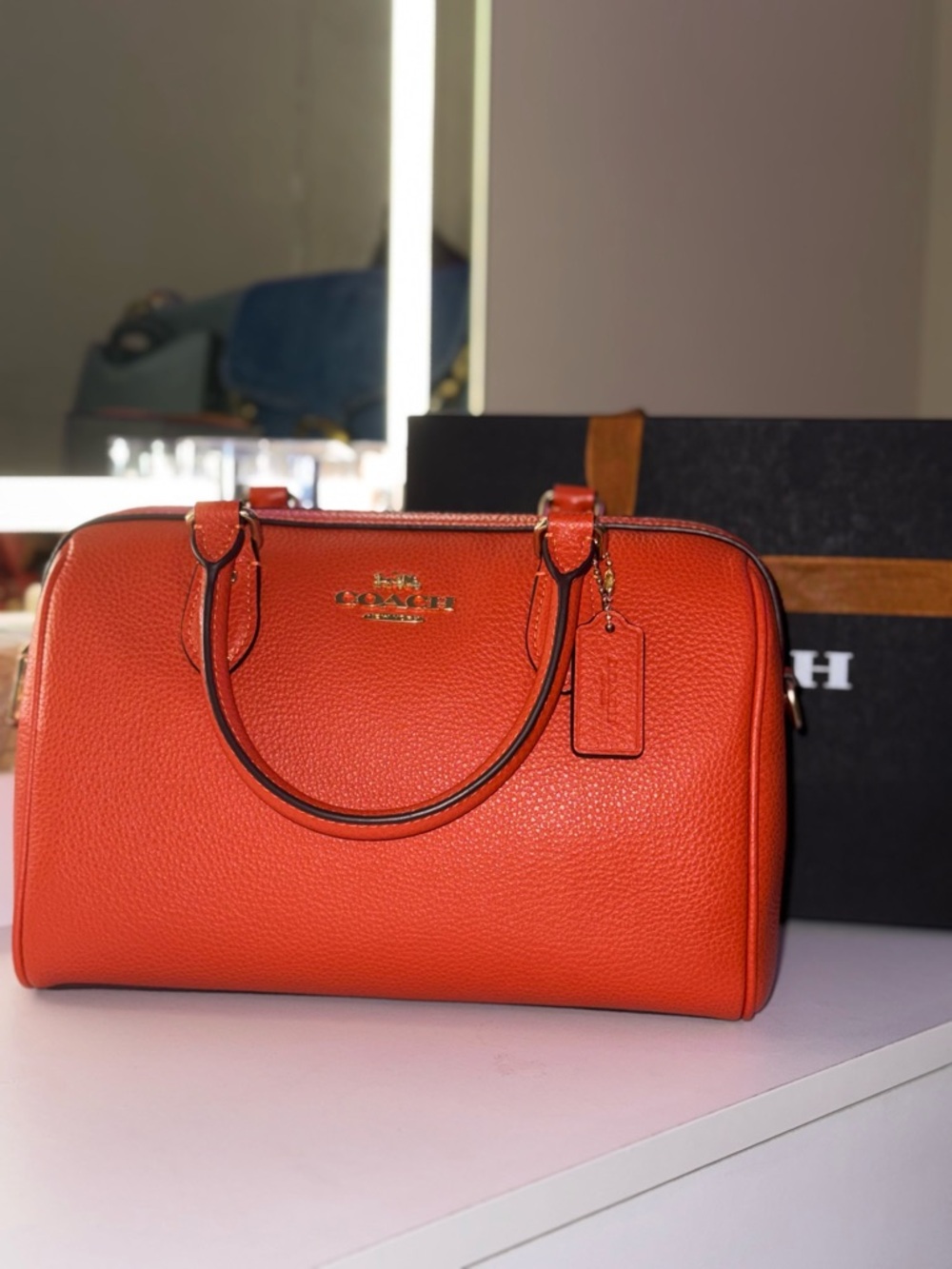 🥭 Coach Rowan Satchel